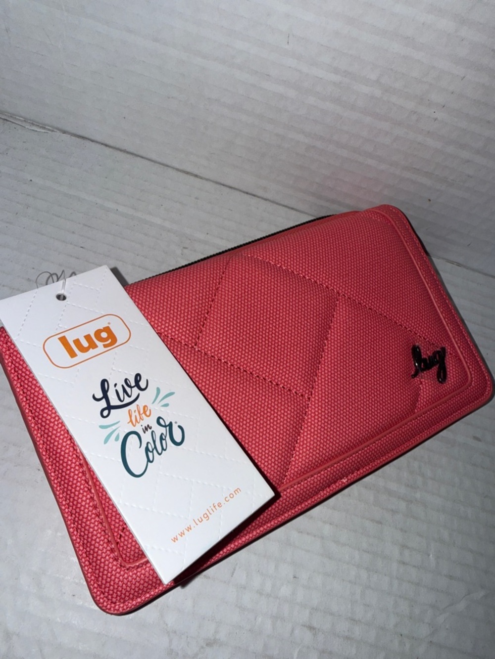 Lug - Surrey Matte Luxe VL Wallet (Watermelon Icepop) New